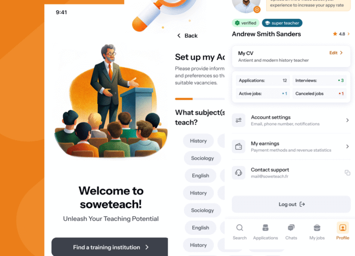 Showteach screen