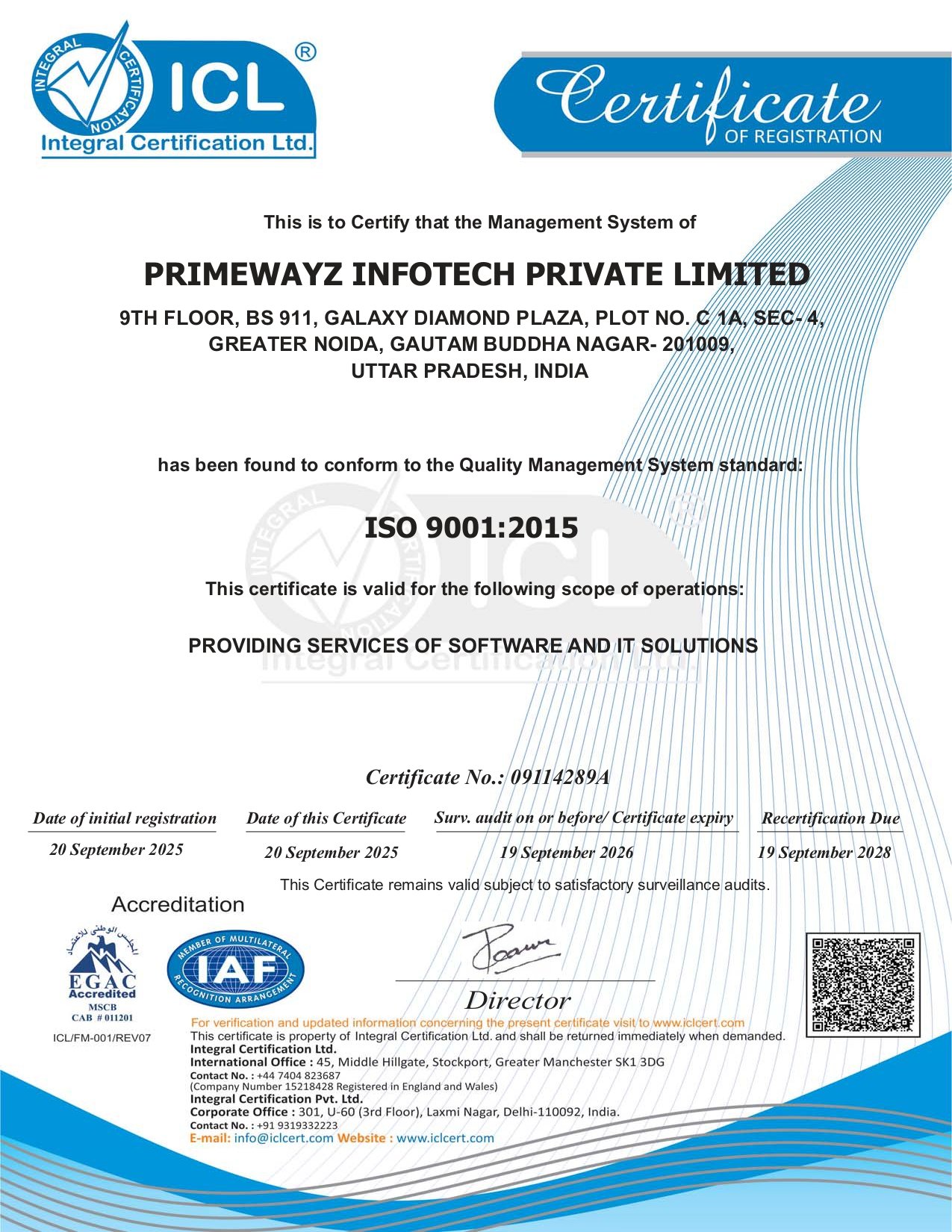 ISO 9001:2015 Certified