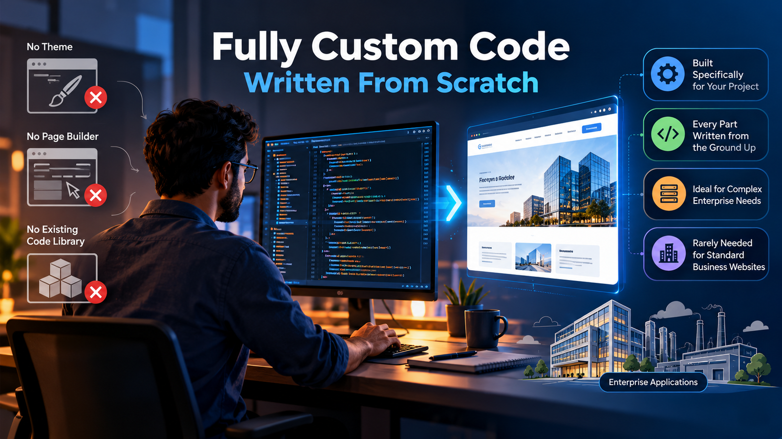 Custom Code Written From Scratch