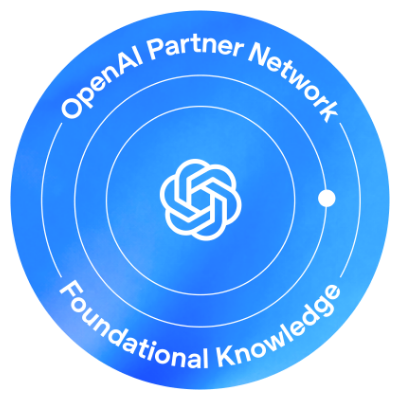 OpenAI Partner Network Foundational Knowledge credential badge