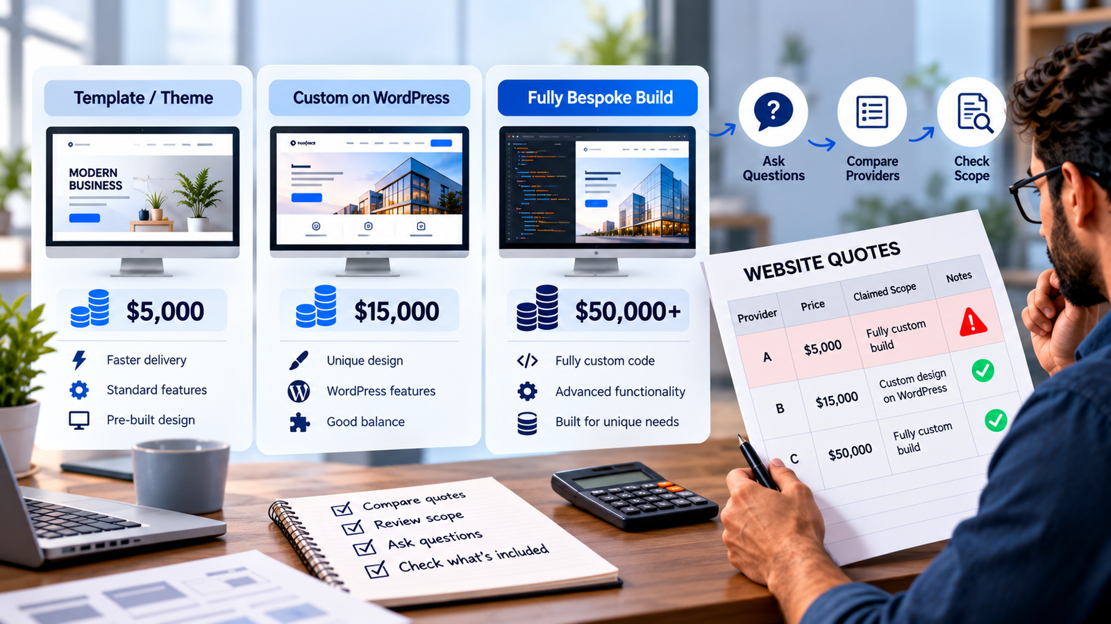 Pricing Signals the Real Scope